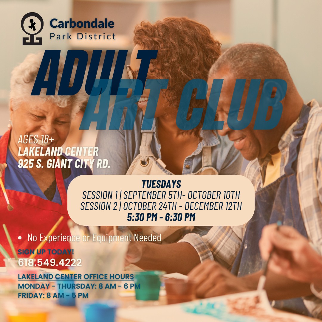 Adult Art Club at Carbondale Park District