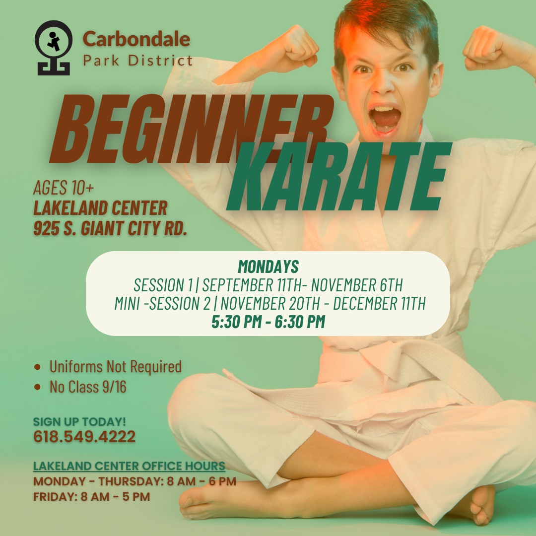 Beginner Karate at Carbondale Park District