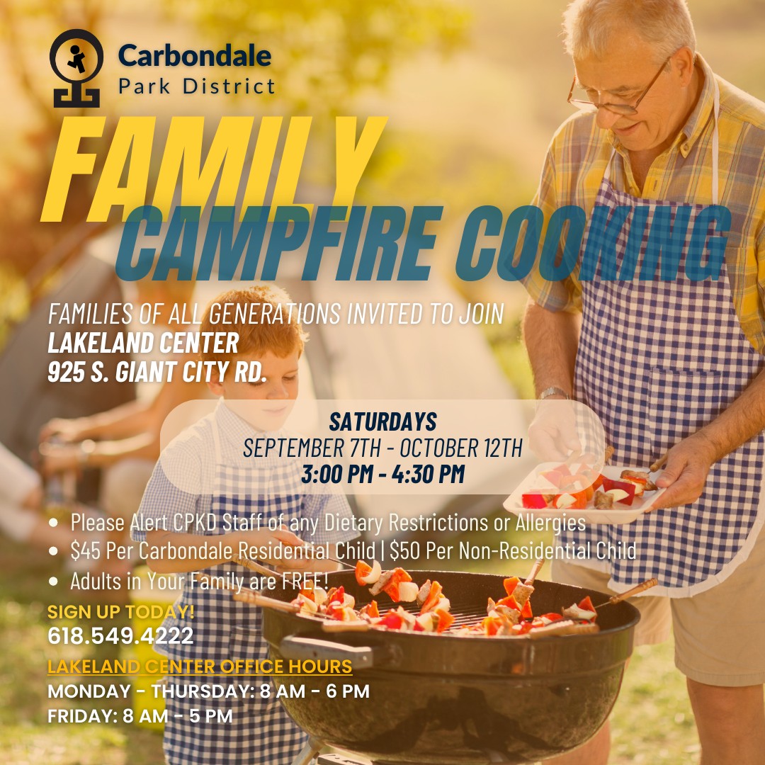 Family Campfire Cooking Class at Carbondale Park District