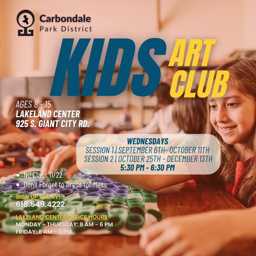 Kids Art Club at Carbondale Park District