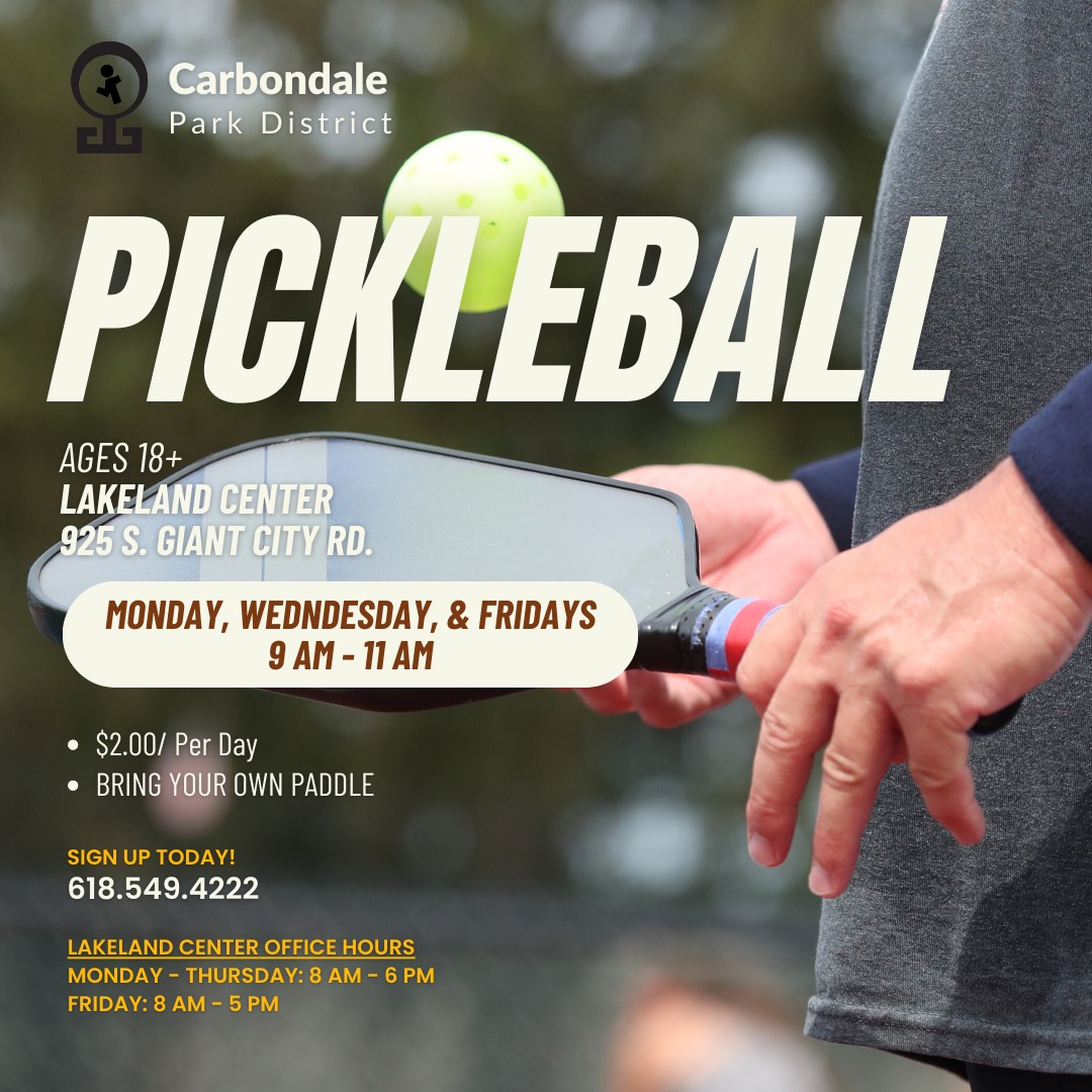 Pickleball at Carbondale  Park District